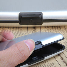 Business ID Name Credit Card Wallet Holder Aluminum Metal Case Box Waterproof 1S ELY