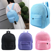 Candy Color Backpack School Bags For Teenagers Casual Gridding Bag Mochila Backpack Women Ladies Satchel Shoulder Rucksack 1STL ELY