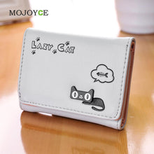 Candy Color Women Wallets Girl Purse Card Holder Cartoon PU Leather Clutch Bag Handbag carteira Womens Wallets and Purses ELY