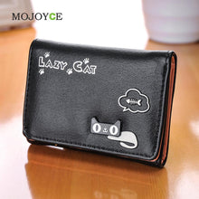 Candy Color Women Wallets Girl Purse Card Holder Cartoon PU Leather Clutch Bag Handbag carteira Womens Wallets and Purses ELY