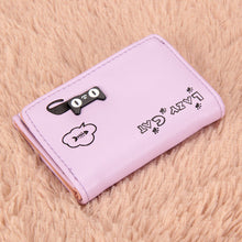 Candy Color Women Wallets Girl Purse Card Holder Cartoon PU Leather Clutch Bag Handbag carteira Womens Wallets and Purses ELY