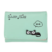 Candy Color Women Wallets Girl Purse Card Holder Cartoon PU Leather Clutch Bag Handbag carteira Womens Wallets and Purses ELY