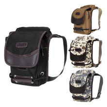 Canvas Drop Waist Leg Bag Waist Pack Belt Bicycle and Motorcycle Pack Military Riding Messenger Bag Camouflage Drop Pack ELY