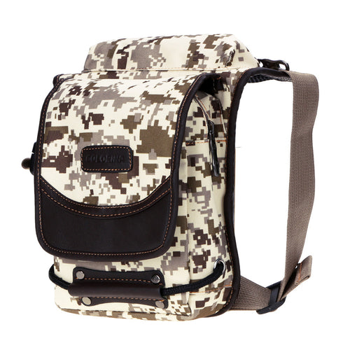 Canvas Drop Waist Leg Bag Waist Pack Belt Bicycle and Motorcycle Pack Military Riding Messenger Bag Camouflage Drop Pack ELY