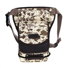 Canvas Drop Waist Leg Bag Waist Pack Belt Bicycle and Motorcycle Pack Military Riding Messenger Bag Camouflage Drop Pack ELY