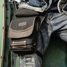 Canvas Drop Waist Leg Bag Waist Pack Belt Bicycle and Motorcycle Pack Military Riding Messenger Bag Camouflage Drop Pack ELY