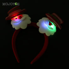Cartoon Flashing Christmas Headband Light Up Hair Band Accessories 1STL ELY