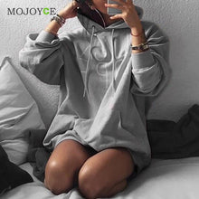 Casual Long Sleeve Hoodie Women Grey Pink Sweatshirt Women Jumper Sweatershirt Pullover Women Tops Free size ELY