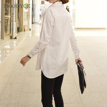 Casual Women Blouses White Shirt Women Sexy V Neck Women Tops Plus Size Long Sleeve Crop Tops Blusas Camisas Femininas ELY