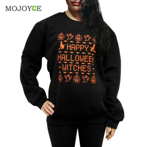 Casual Women Christmas Hoodie Letter Print Sweatshirt Women Jumper Sweatershirt Hooded Pullover Black Hoodie Women 1STL ELY