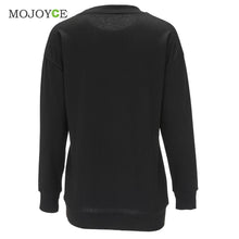 Casual Women Christmas Hoodie Letter Print Sweatshirt Women Jumper Sweatershirt Hooded Pullover Black Hoodie Women 1STL ELY