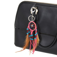 Catcher With Feathers Wall Hanging Decoration Keychain Bag Pendant 1STL ELY