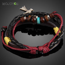 Chic Cross Pendant Girl Boy Braid Bracelet String Band Bangle 1STL ELY