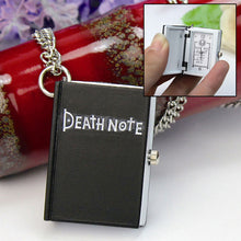 Chic Death Note Classic Quartz Pocket Watch Quartz Necklace Pendant Death Note Necklace Jewelry Gift ELY