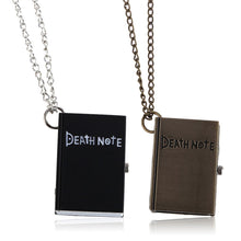 Chic Death Note Classic Quartz Pocket Watch Quartz Necklace Pendant Death Note Necklace Jewelry Gift ELY