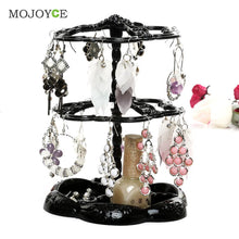 Chic Rose Pattern Jewelry Necklace Stand Display Organizer Holder Show Rack 1STL ELY