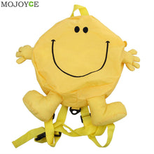 Children Smile Backpack With Anti-lost Function Washed Oxford cloth fabric School Bag For Teenagers Mochila Printing Backpack ELY