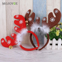 Christmas Bell Feather Hair Accessories Headband Decorations Antlers Christmas Headband Party Hairband Girls Hair Accessories ELY