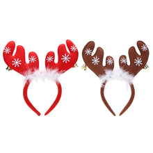 Christmas Bell Feather Hair Accessories Headband Decorations Antlers Christmas Headband Party Hairband Girls Hair Accessories ELY