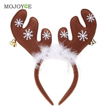 Christmas Bell Feather Hair Accessories Headband Decorations Antlers Christmas Headband Party Hairband Girls Hair Accessories ELY