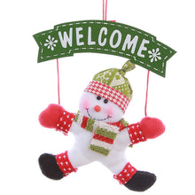 Christmas Decor Xmas Santa Snowman Tree Ornaments Hanging Pendant Gifts 1STL ELY