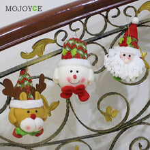 Christmas Santa Claus Ornaments Festival Woolflannelettenonwovens Xmas Tree Charm Pendants Hanging Decoration 1STL ELY