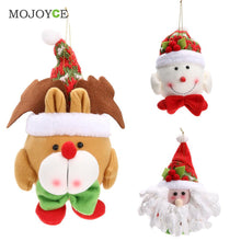 Christmas Santa Claus Ornaments Festival Woolflannelettenonwovens Xmas Tree Charm Pendants Hanging Decoration 1STL ELY