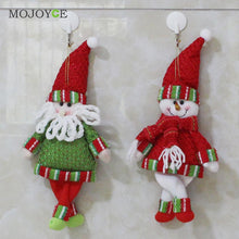 Christmas Santa Claus Xmas Tree Hanging Ornaments Nonwovens Pendant Charm Decorations Christmas Gifts ELY
