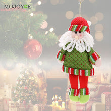 Christmas Santa Claus Xmas Tree Hanging Ornaments Nonwovens Pendant Charm Decorations Christmas Gifts ELY