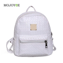 College Wind Schoolbag Leather Backpack Korean Woman Bag Travel Bag Backpack Rucksack School Bag for Teenage Girls Bolsa ELY