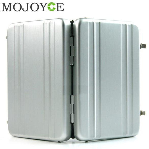 Cool Aluminum Password Briefcase Business Card Credit Card Holder Case Box 1STL ELY