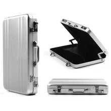 Cool Aluminum Password Briefcase Business Card Credit Card Holder Case Box 1STL ELY