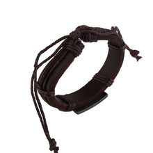 Cool Skull Bracelet String Cross Bracelet Leather Braid Bangles Cool String Bracelets Band Bangle Jewelry ELY