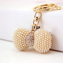 Crystal Rhinestone Keyring Charm Purse Bag Key Ring Chain Keychain 1STL ELY