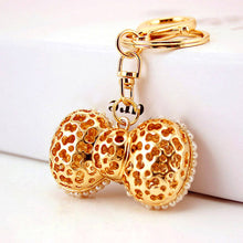 Crystal Rhinestone Keyring Charm Purse Bag Key Ring Chain Keychain 1STL ELY