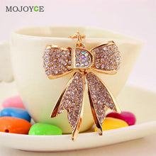 Crystal Rhinestone Pearl Charm Pendant Purse Bag Ring Chain Keychain Key ELY