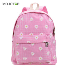 Cute Backpack Women School Bags for Teenagers Mochila Feminina Foral Embroider Canvas Backpack Preppy Style Mochila Bagpack ELY