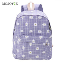 Cute Backpack Women School Bags for Teenagers Mochila Feminina Foral Embroider Canvas Backpack Preppy Style Mochila Bagpack ELY