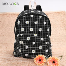 Cute Backpack Women School Bags for Teenagers Mochila Feminina Foral Embroider Canvas Backpack Preppy Style Mochila Bagpack ELY