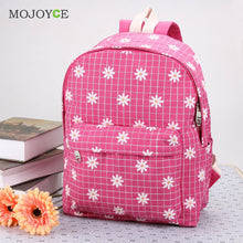 Cute Backpack Women School Bags for Teenagers Mochila Feminina Foral Embroider Canvas Backpack Preppy Style Mochila Bagpack ELY