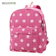 Cute Backpack Women School Bags for Teenagers Mochila Feminina Foral Embroider Canvas Backpack Preppy Style Mochila Bagpack ELY