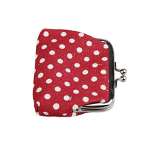 Cute Cotton Multifunctional Girl Mini Purse Dots Pattern Coin Holder Wallets Purse Holder Women Coin Wallet Color at Random ELY