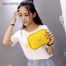 Cute Print Canvas Bag Models Wallet Shoulder Handbag Messenger Bag Vertical Square Women Bag Luxury Handbags Women Bags Designer ELY