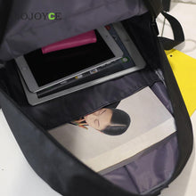 Cute Smiley Emoji Face Canvas Backpack Women 3D Printing School Bags for Teenagers Backpacks for Teenage Girls Mochila Feminina ELY