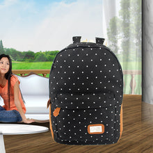 Cute Women Canvas Backpacks Dots School Bags Backpack Travel Bag Satchel Mochila Rucksack Shoulder Bag Mochilas Femininas ELY