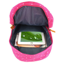 Cute Women Canvas Backpacks Dots School Bags Backpack Travel Bag Satchel Mochila Rucksack Shoulder Bag Mochilas Femininas ELY