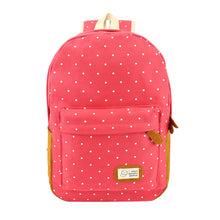 Cute Women Canvas Backpacks Dots School Bags Backpack Travel Bag Satchel Mochila Rucksack Shoulder Bag Mochilas Femininas ELY