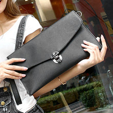 Designer Women Messenger Bag Lock PU Leather Womenn Bags Crossbody Shoulder Clutch Bag Women Leather Handbag Bolsa Feminina ELY
