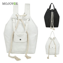 Drawstring Canvas Backpack Multi-Function Large Capacity Mochila Backpack Women Backpacks for Teenage Girls Mochila Feminina ELY