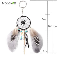 Dream Catcher Feather Keyring Key Chain Ring Keychain Bag Pendant Charm 1STL ELY